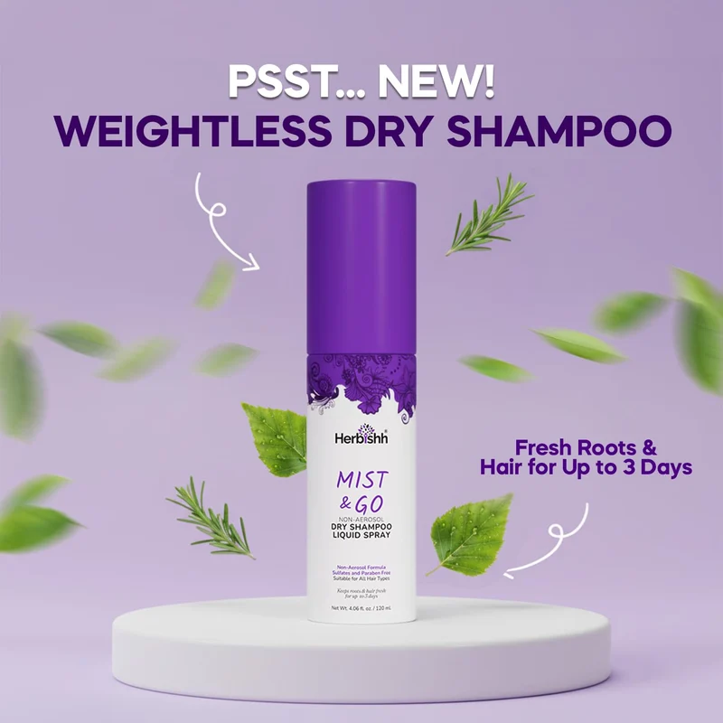 Mist & Go Trockenshampoo | Herbishh