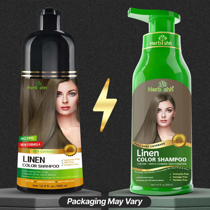 Linen Haarfarben-Shampoo - Herbishh