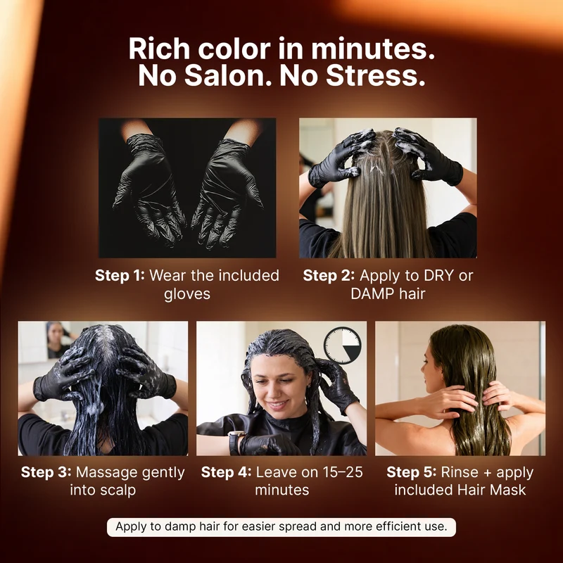 Linen Haarfarben-Shampoo - Herbishh