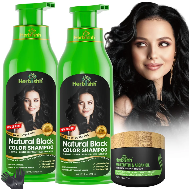 Beim Kauf von 2 Flaschen Farbshampoo erhalten Sie 1 Haarmaske gratis – Herbishh