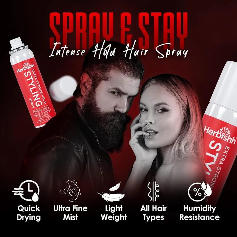 Haarhaltespray Extra Stark - Herbishh