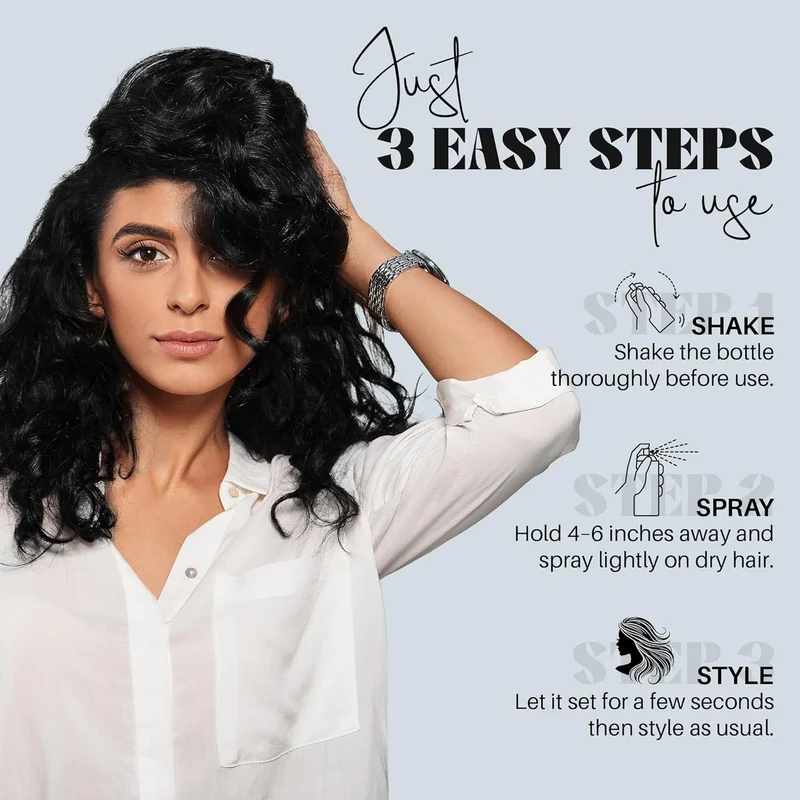 Koloret Quick Root Touch Up Haarfarbspray Schwarz-Herbish