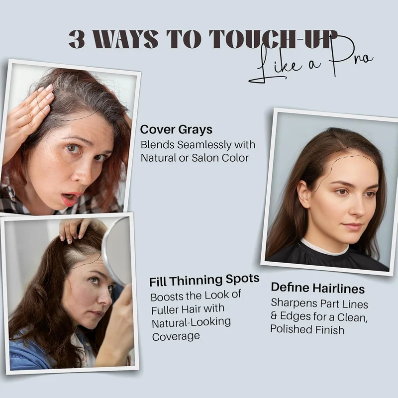 Koloret Quick Root Touch Up Haarfarbenspray Dunkelbraun - Herbishh