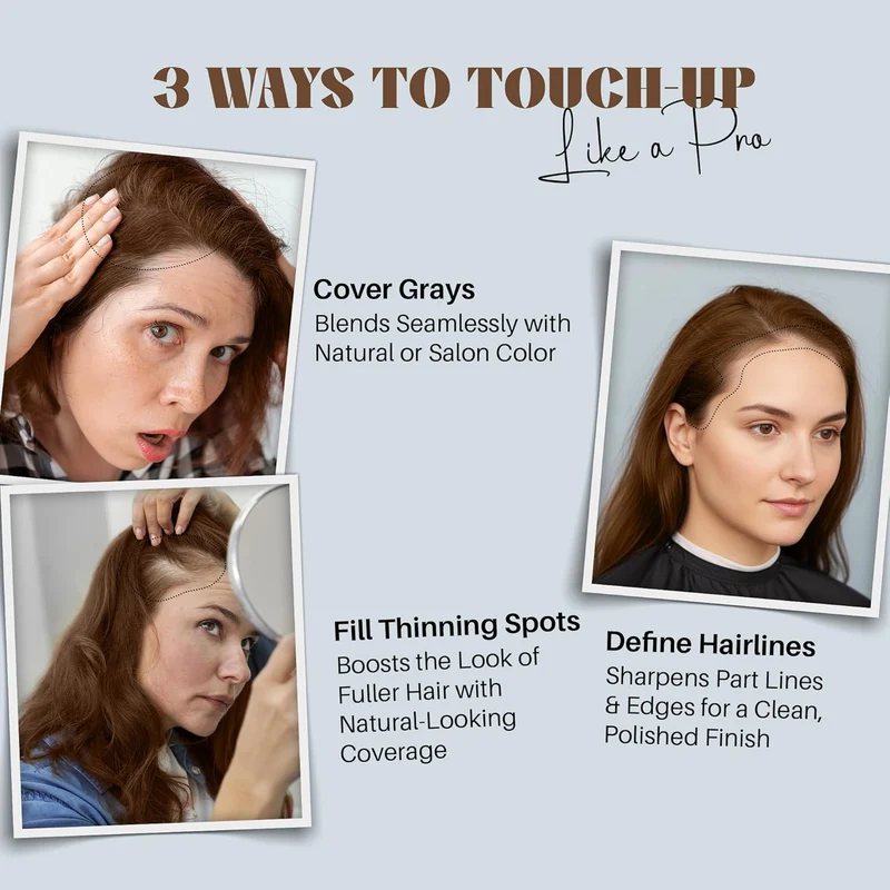Koloret Quick Root Touch Up Haarfarbenspray Mittelbraun - Herbishh