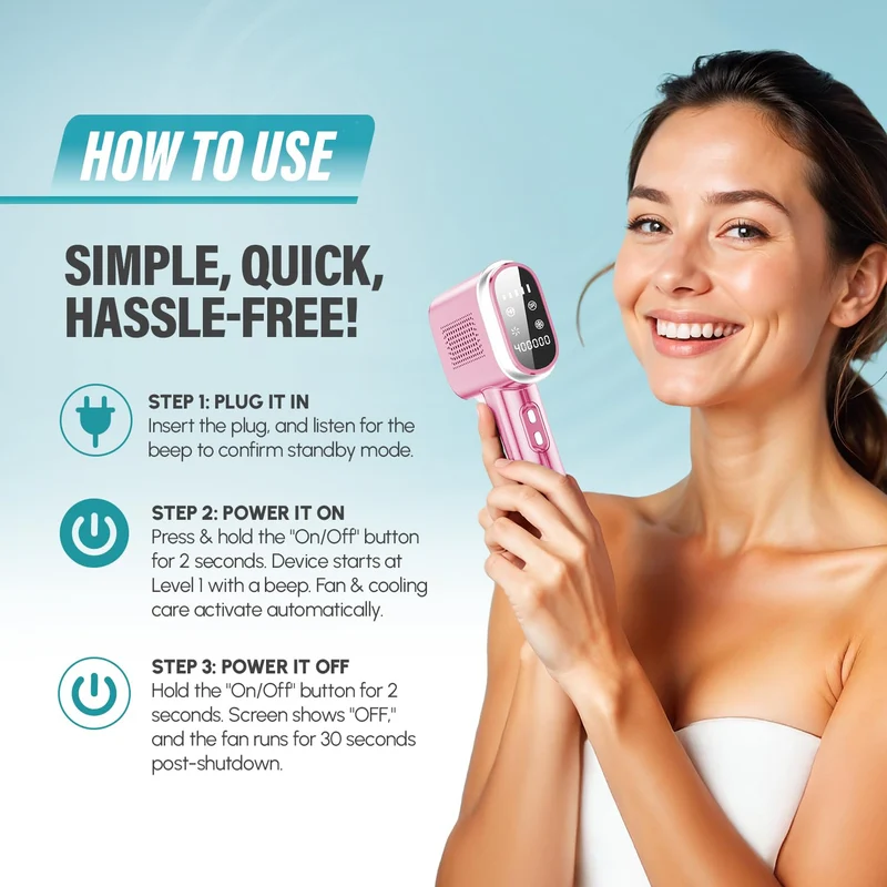 Herbishh IPL-Laser-Haarentfernungsgerät