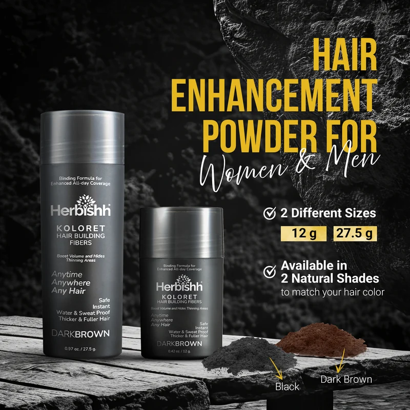 Herbishh Koloret Haarverdichtungsfasern (27.5 g)