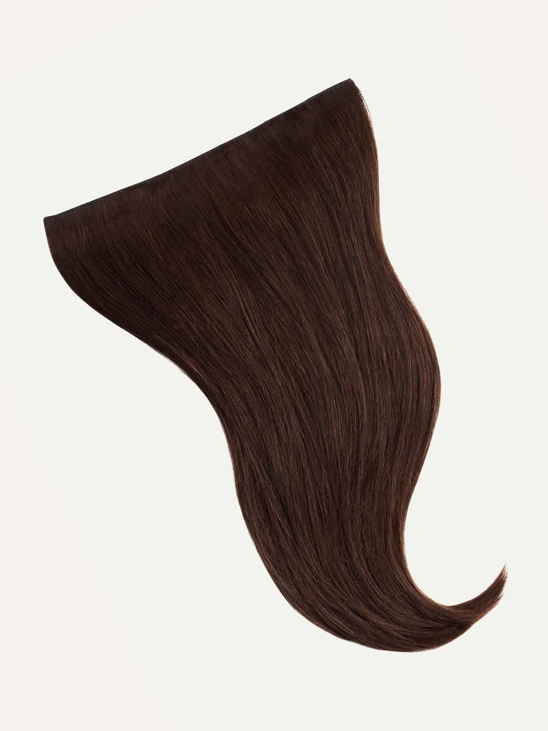 20" Chocolate Brown Halo® Hair Extensions (180g)