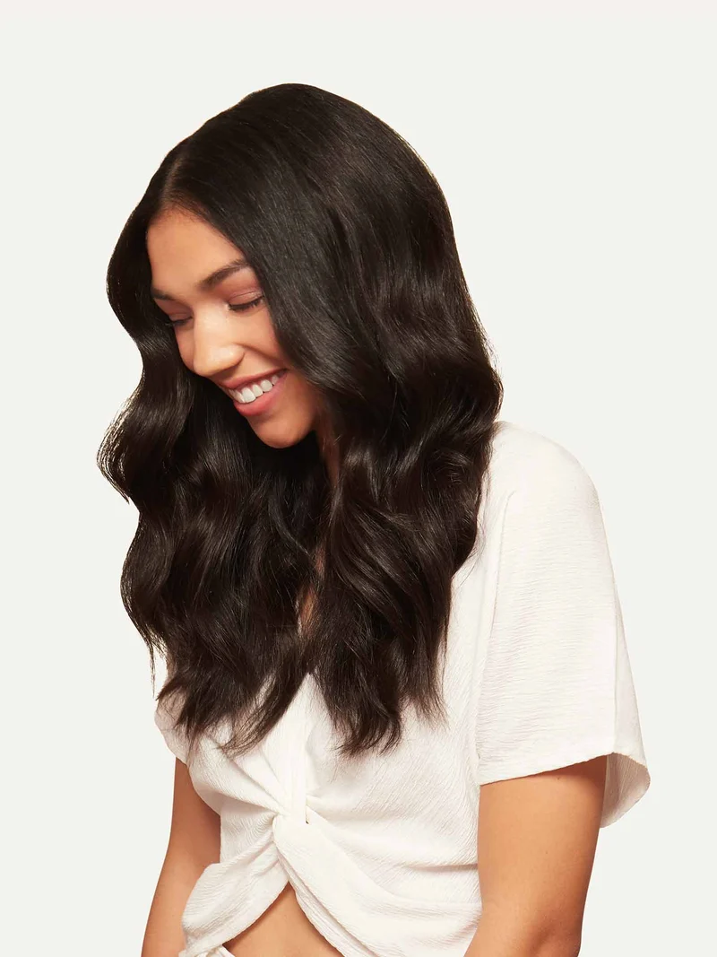 16" Mocha Brown Halo® Hair Extensions (140g)