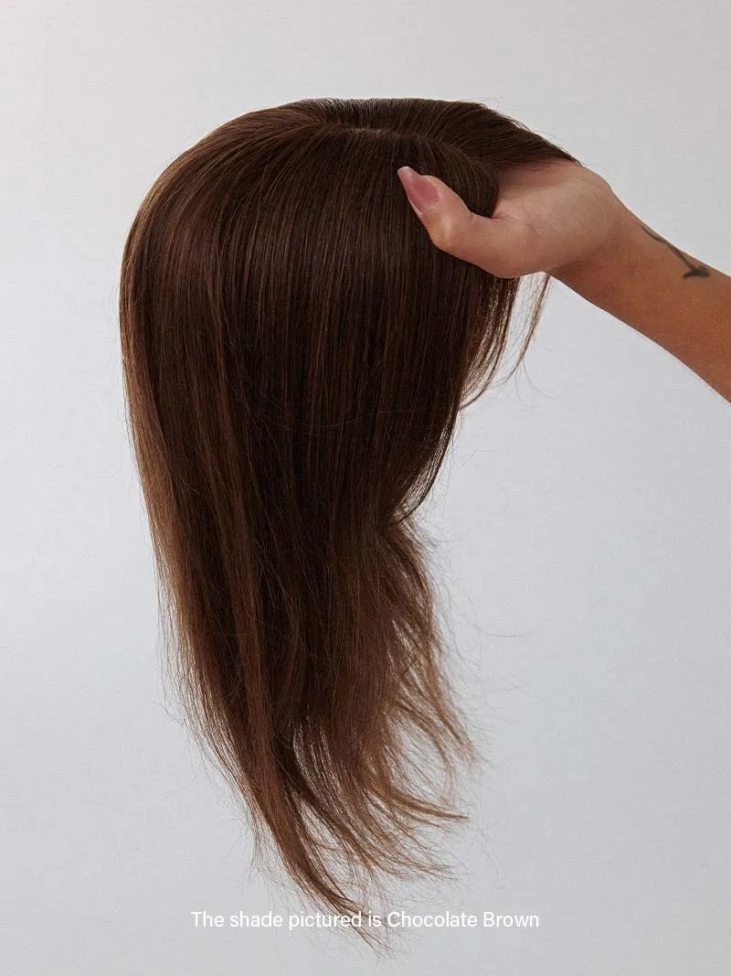 14" Jet Black Hair Topper & 16” Halo® Bundle (205g)