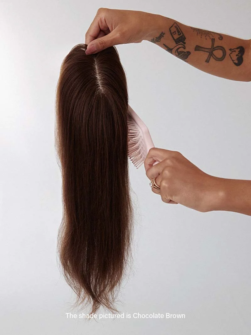 14" Jet Black Hair Topper & 16” Thinning Hair Fill-Ins Bundle (145g)