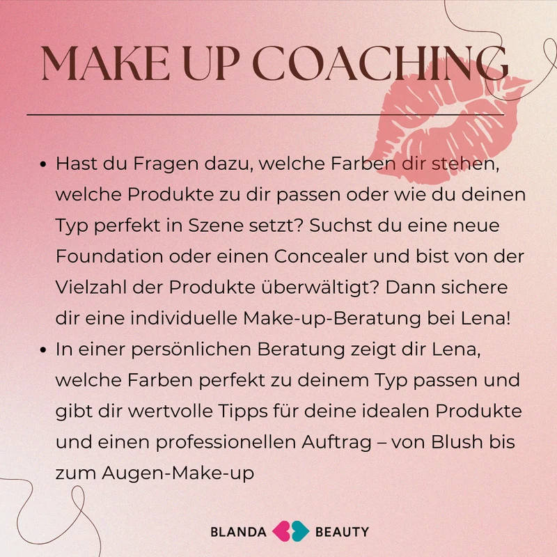 Persönliche 1:1 Make-up Beratung | 25. September 2026
