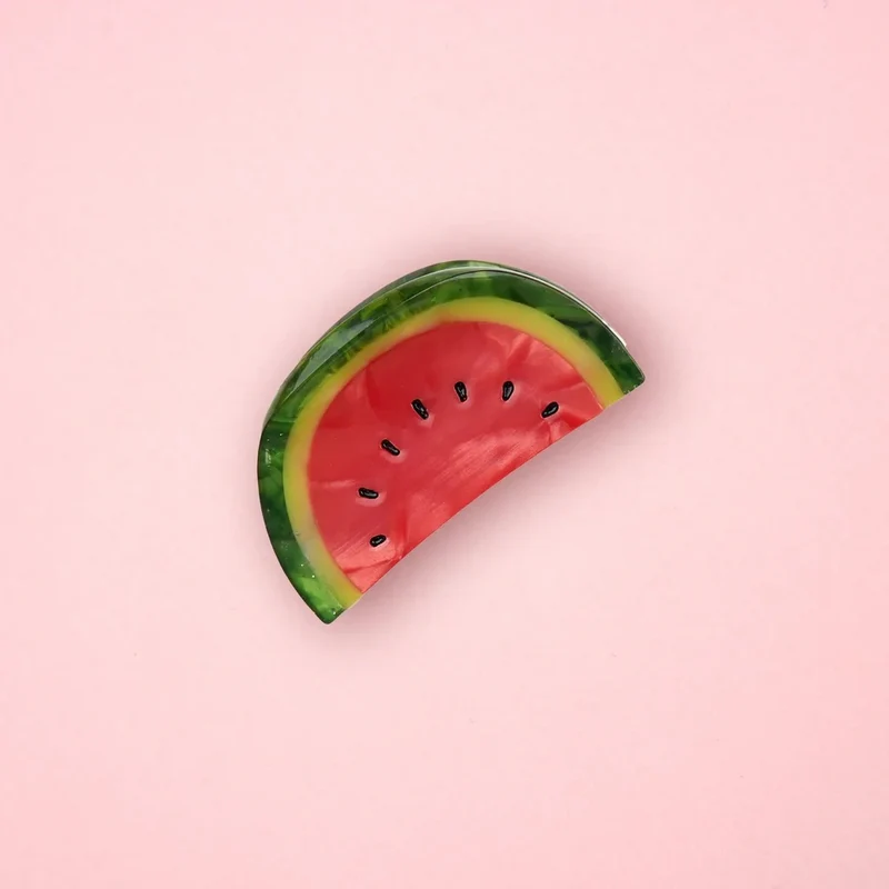 Watermelon Mini Hair Claw