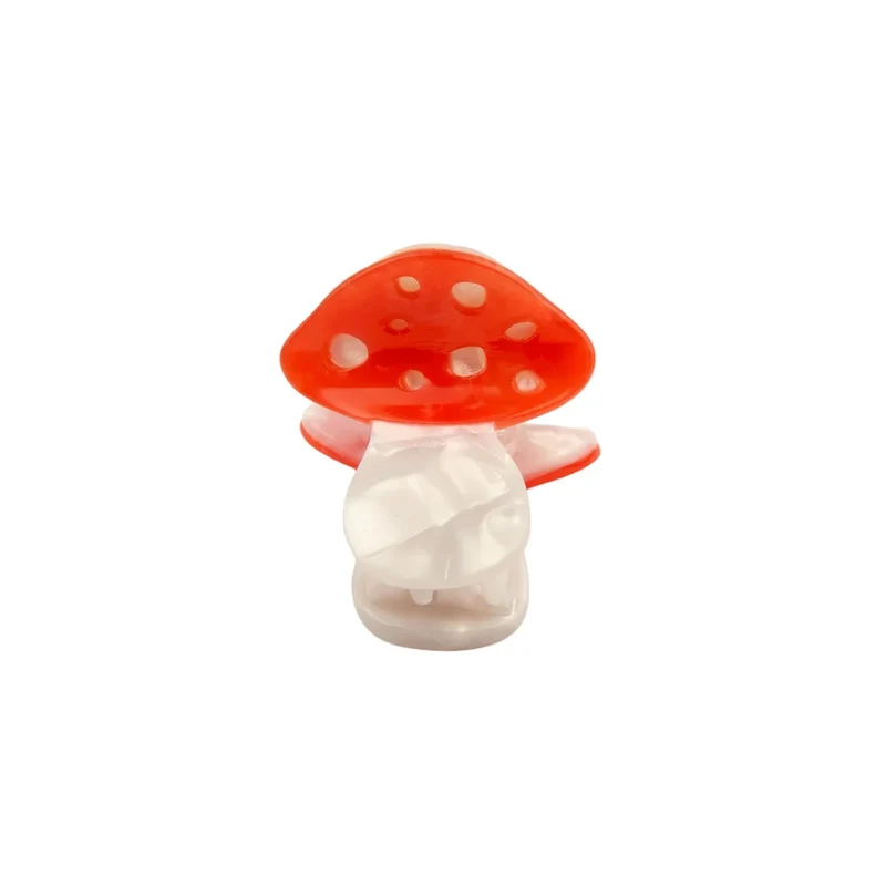 Mushroom Mini Hair Claw