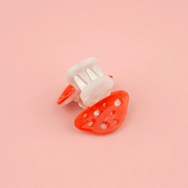 Mushroom Mini Hair Claw