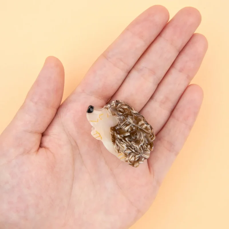 Hedgehog Mini Hair Claw