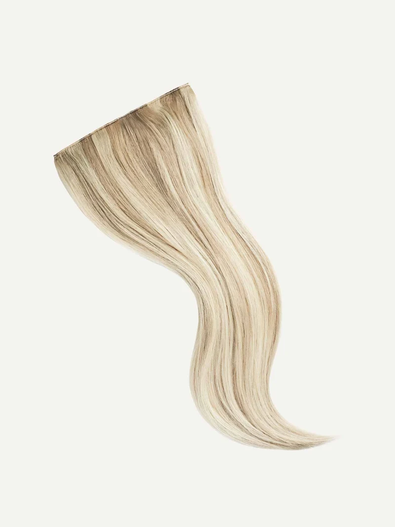 20" Beige Blonde Balayage Halo® Hair Extensions (180g)