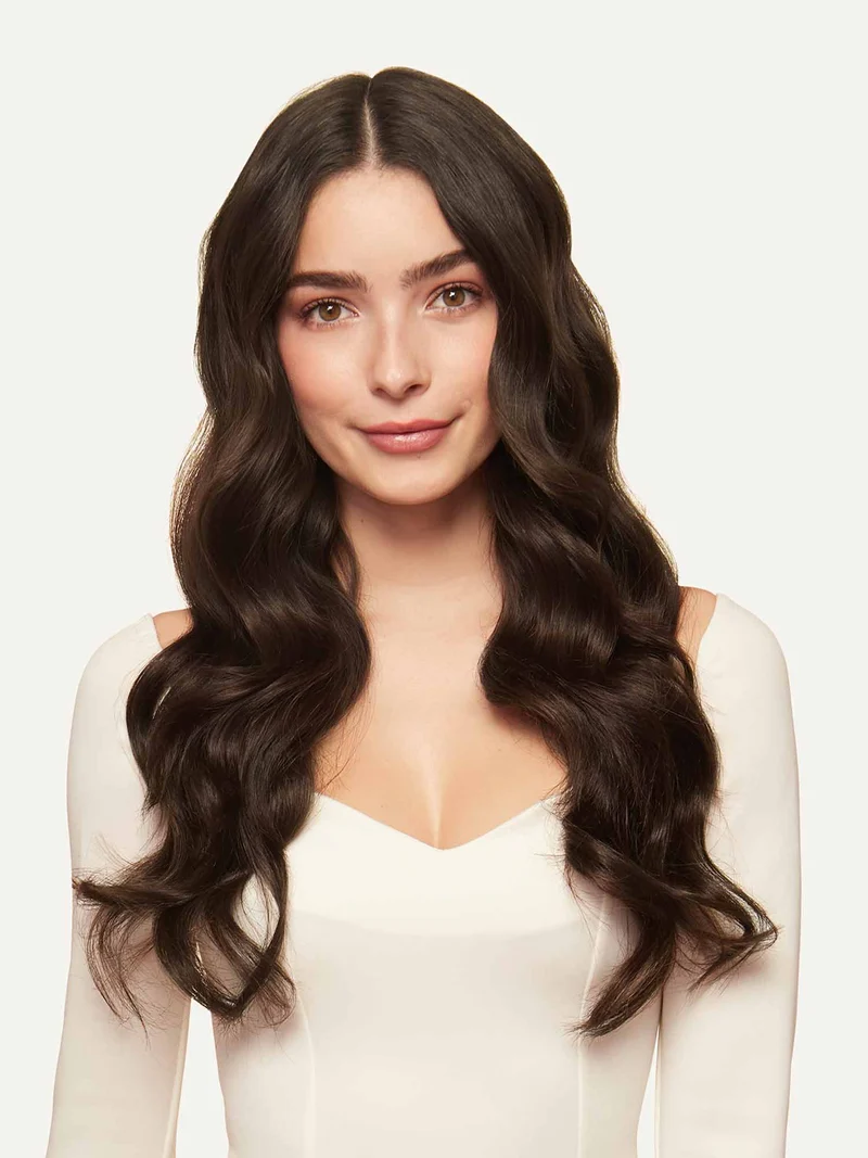 20" Dark Brown Halo® Hair Extensions (180g)