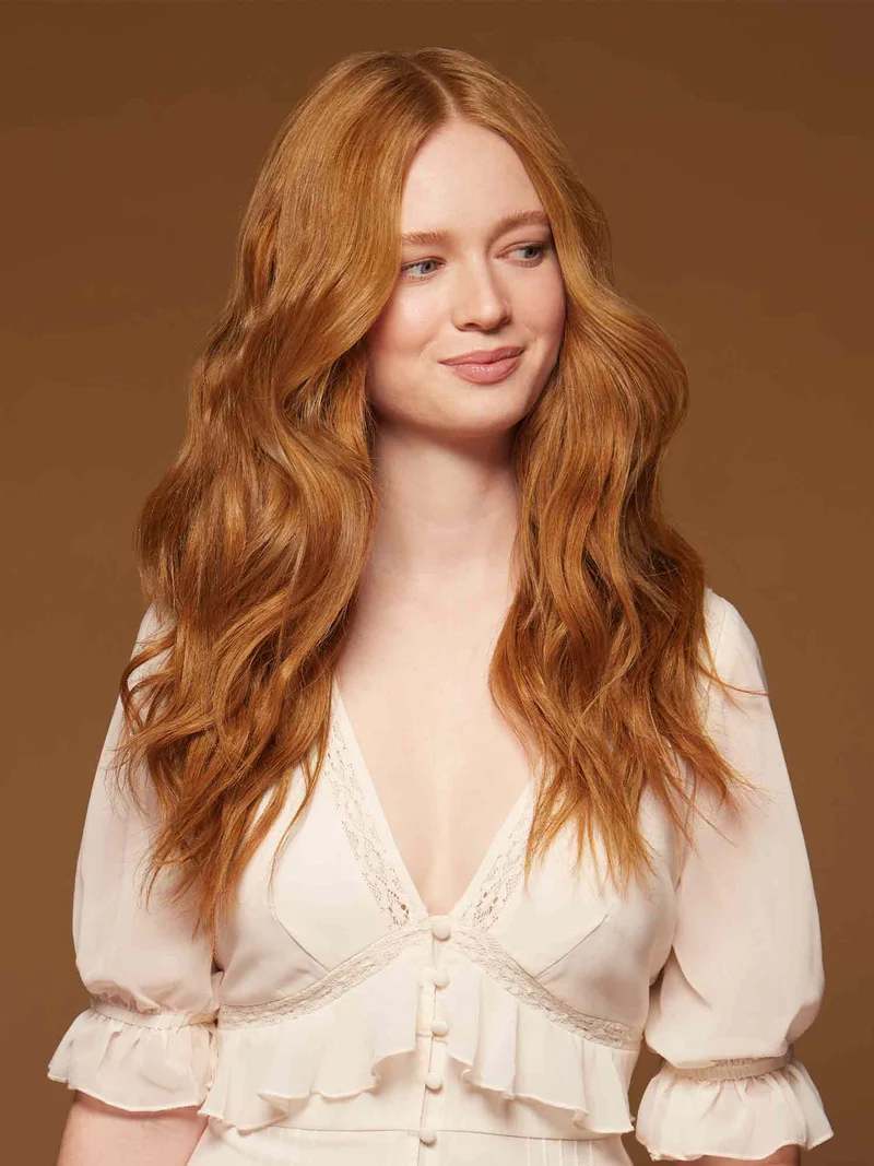 16" Natural Red Halo® Hair Extensions (140g)