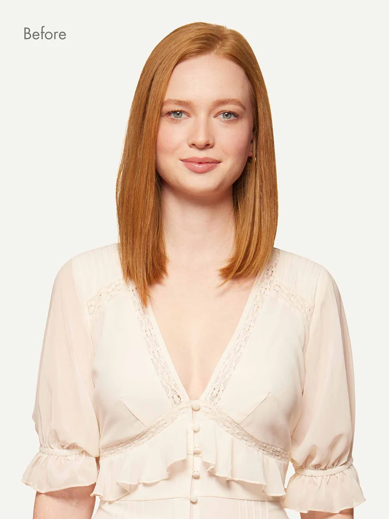 16" Natural Red Halo® Hair Extensions (140g)