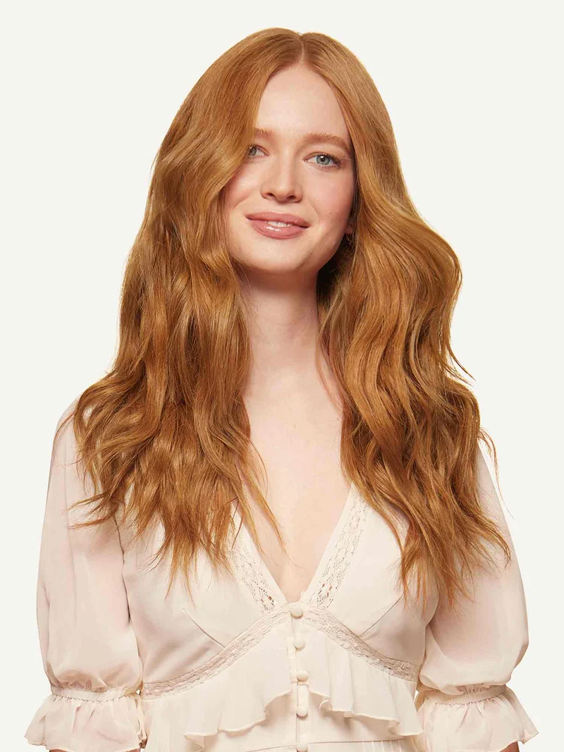 16" Natural Red Halo® Hair Extensions (140g)