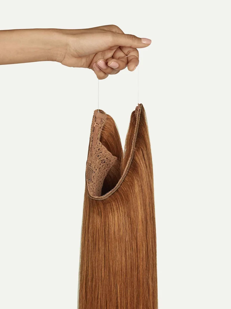 16" Natural Red Halo® Hair Extensions (140g)