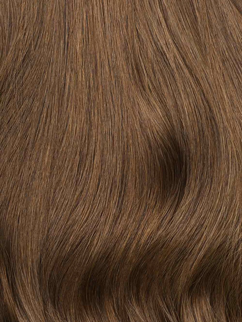 16" Classic Chestnut Brown Clip-Ins (160g)