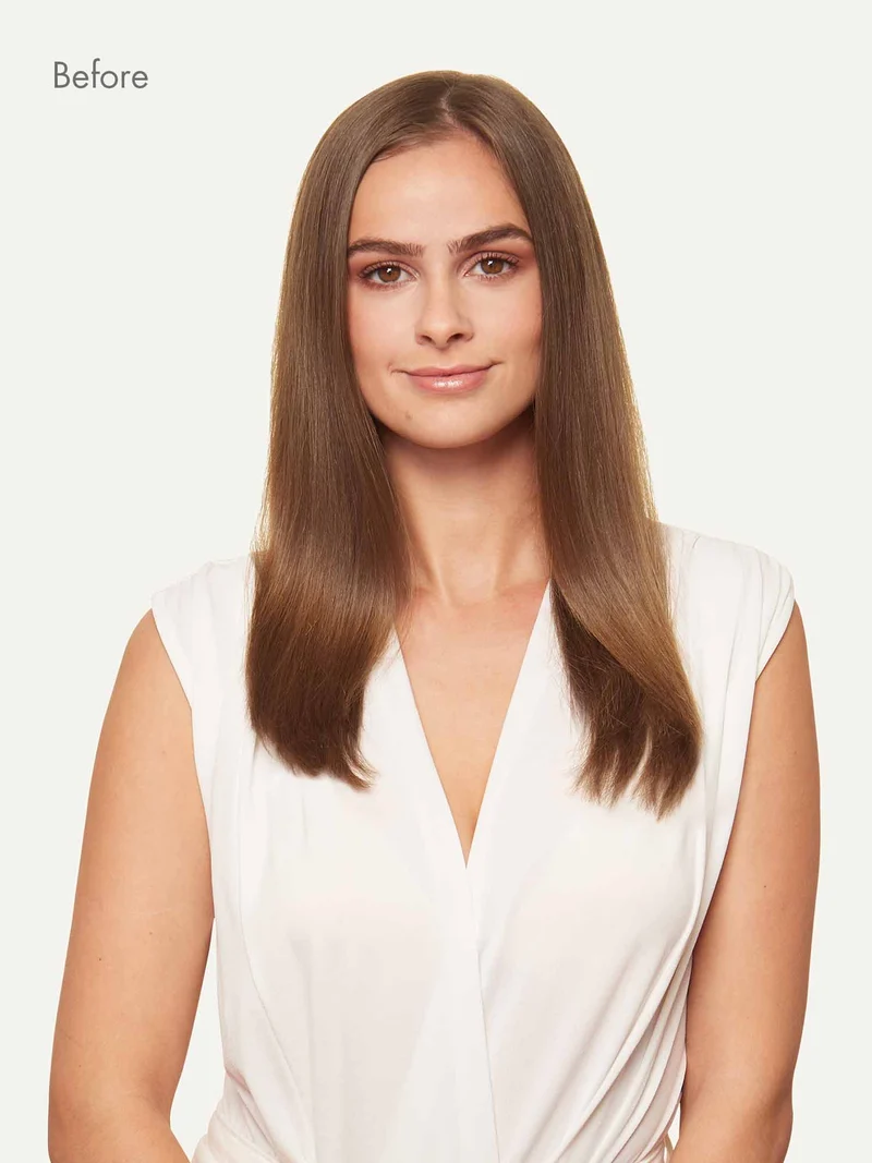 16" Classic Chestnut Brown Clip-Ins (160g)