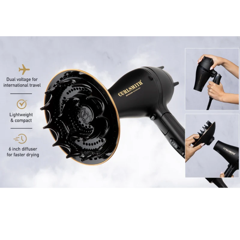 Curlsmith Travel Hairdryer XL Diffuser