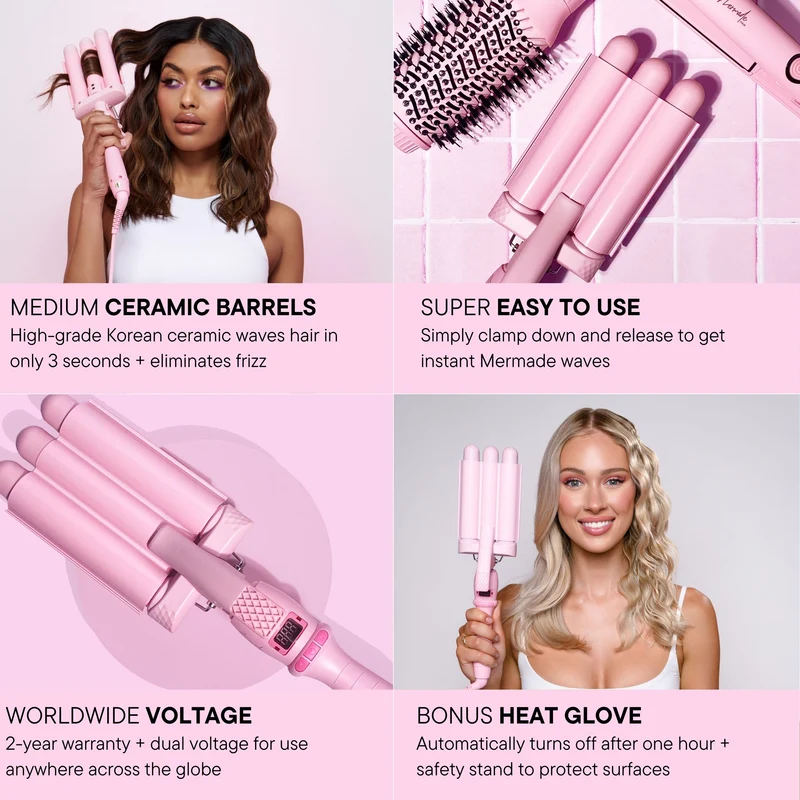 Waver Mini Pro 25mm - Pink