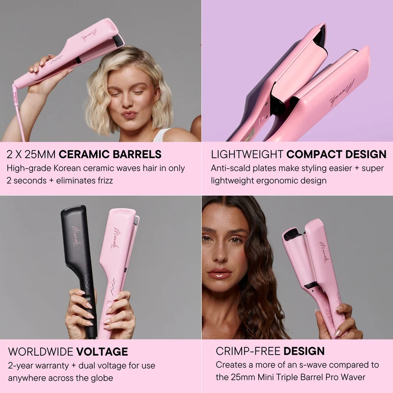 Double Waver - Pink