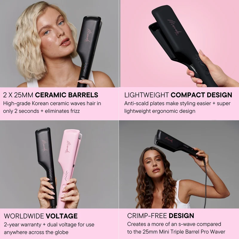 Double Waver - Black