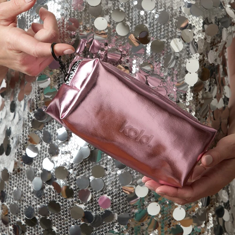Mini Insulated Makeup Bag Rose