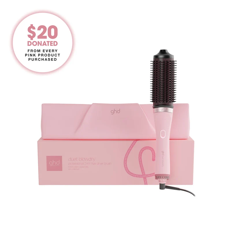 Duet Blowdry Brush in Dusted Pink