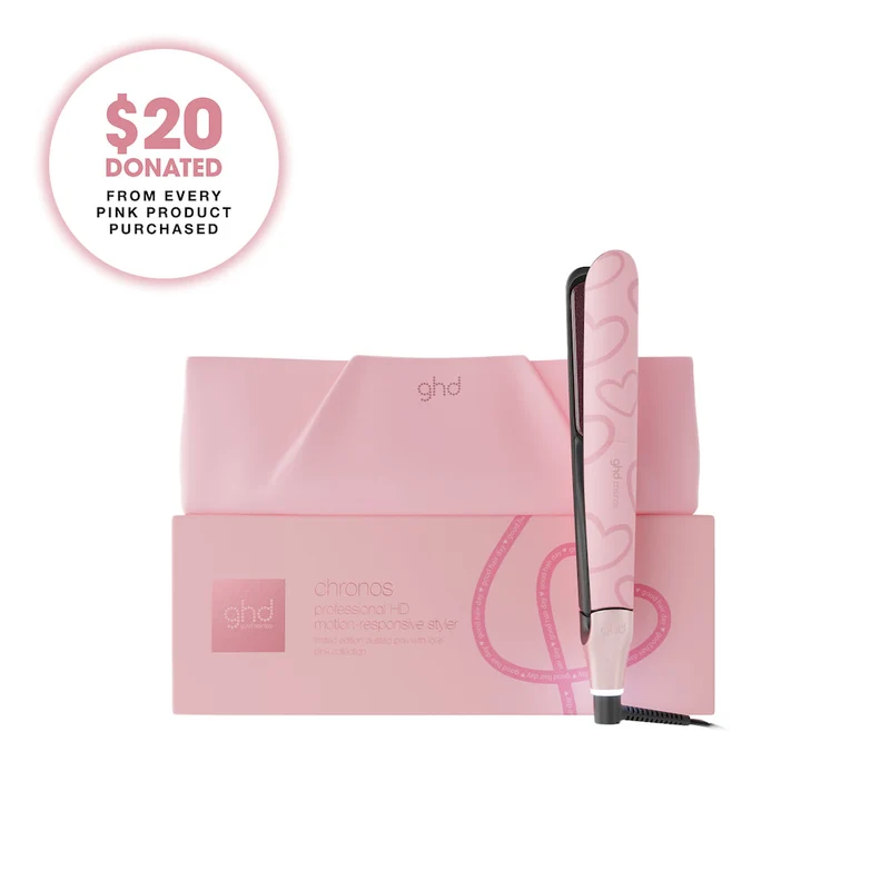Chronos Ultra-Fast Hair Straightener in Dusted Pink
