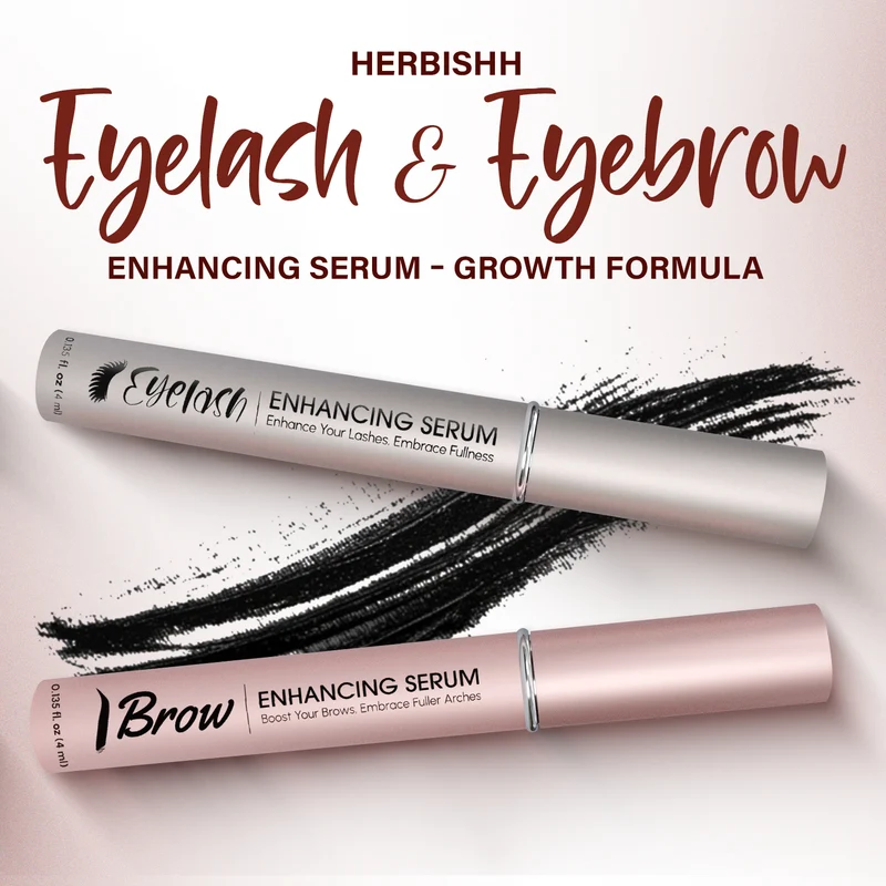 Herbishh Wimpern- und Augenbrauen-Verstärkendes Serum