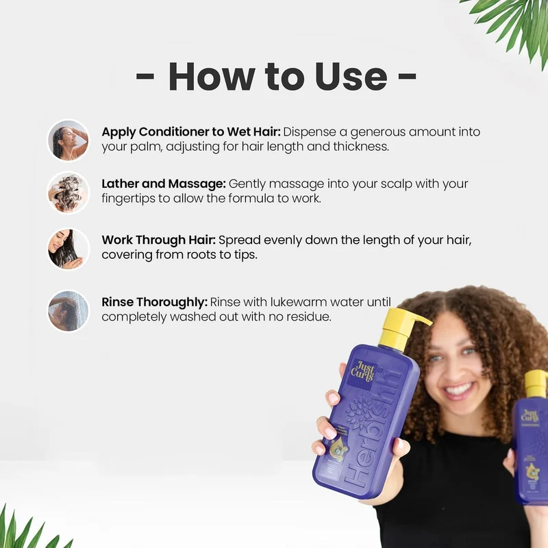 Just Curls Conditioner-Herbishh