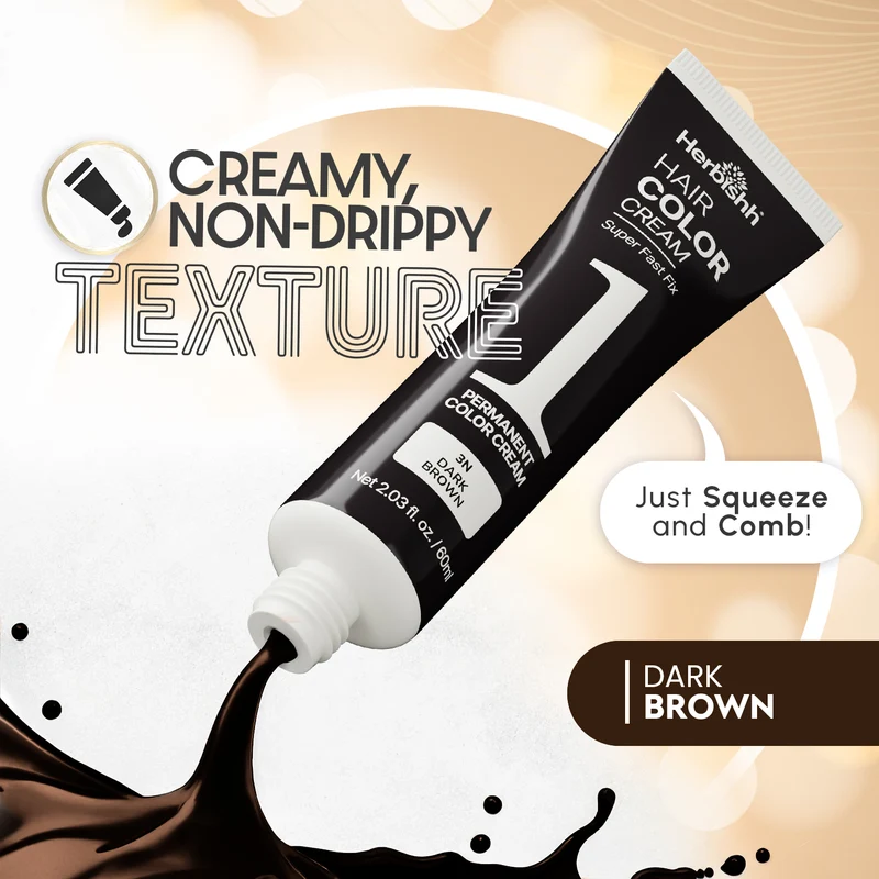 Rapid Infusion Haarfarbe Creme-Herbishh