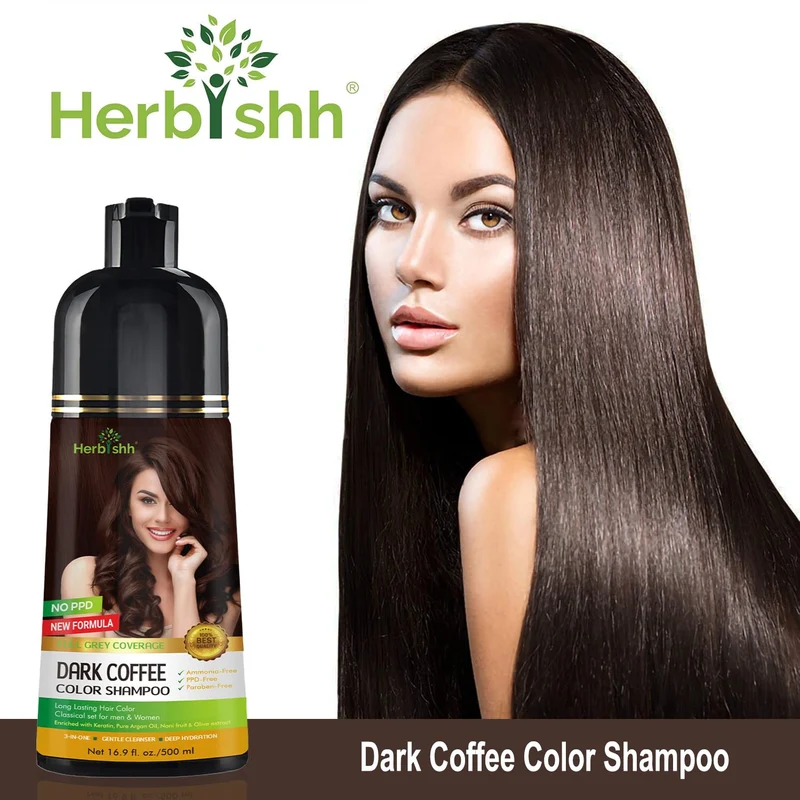 Shampoo für dunkelbraunes Haar - Herbishh