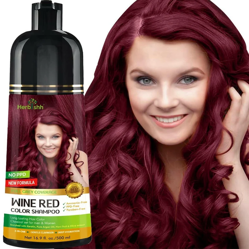 Shampoo für rotes Haar - Herbishh