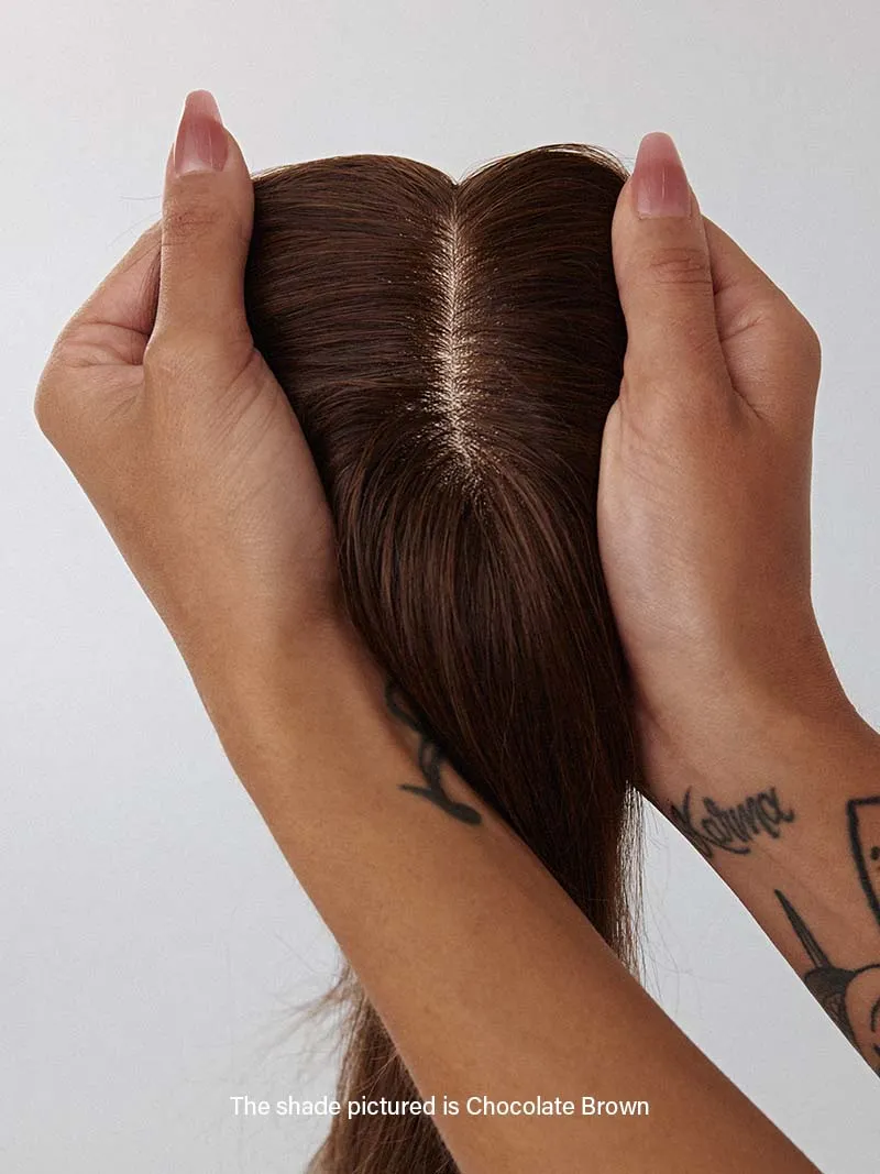 14" Platinum Blonde Hair Topper & 12” Thinning Hair Fill-Ins Bundle (115g)