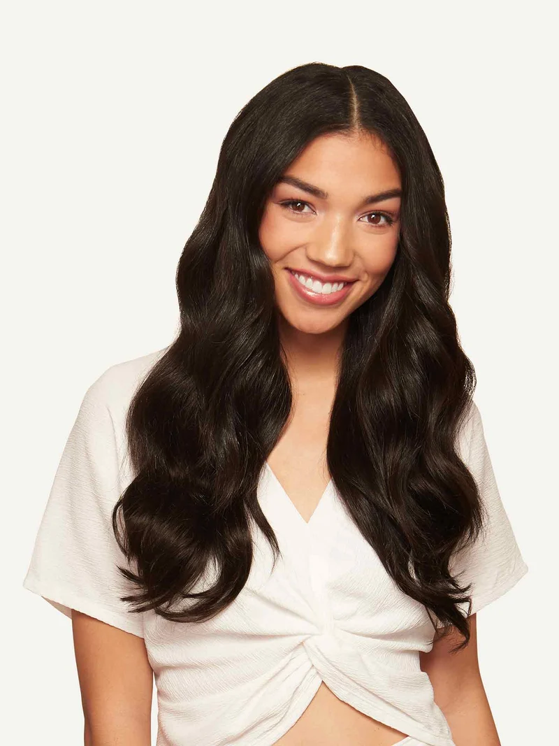 20" Mocha Brown Halo® Hair Extensions (180g)