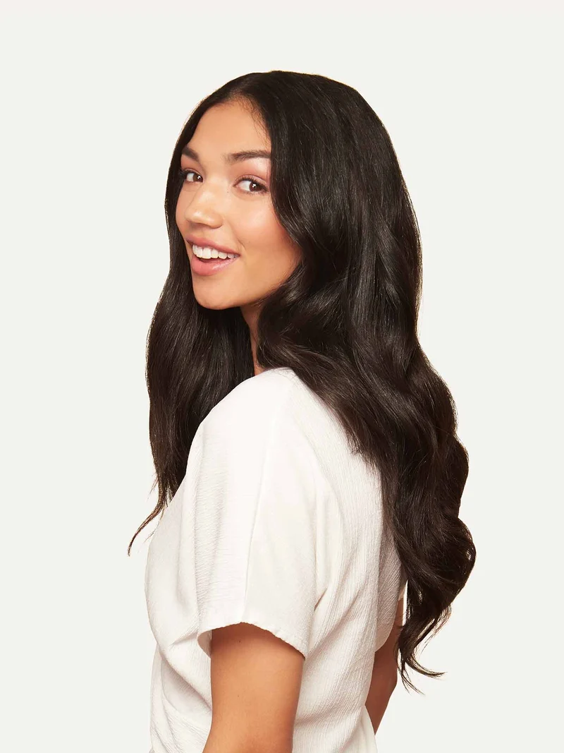 20" Mocha Brown Halo® Hair Extensions (180g)