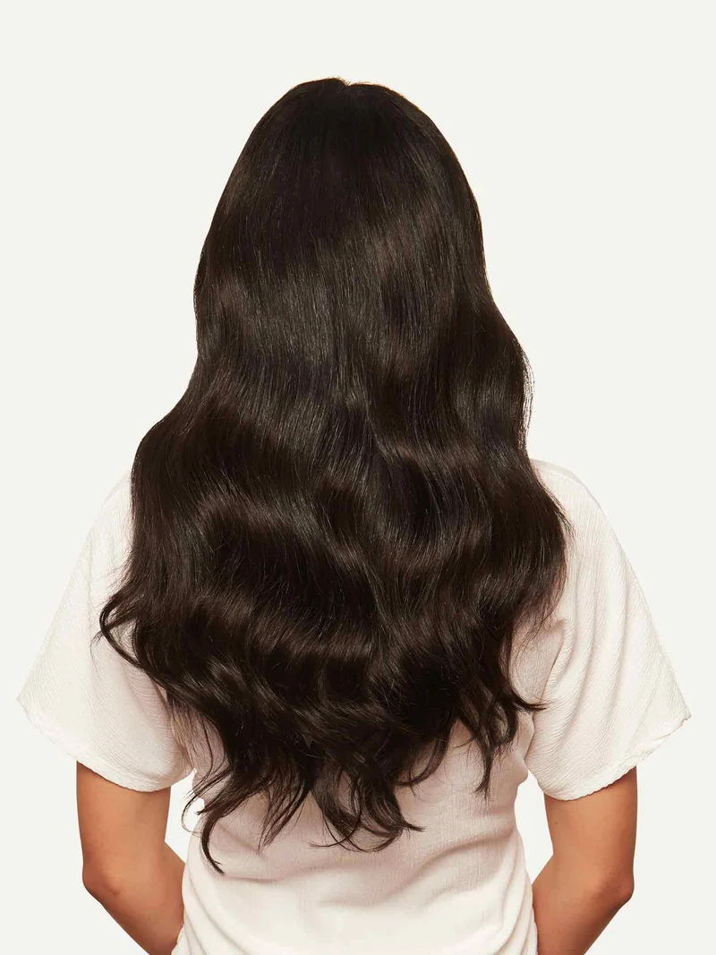 20" Mocha Brown Halo® Hair Extensions (180g)
