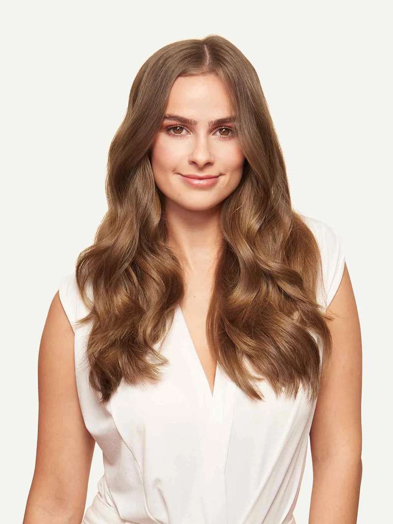 16" Chestnut Brown Halo® Hair Extensions (140g)