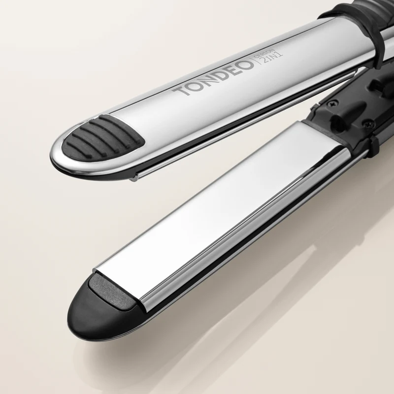 CERION 2in1 - Profi-Glätteisen für Glätten & Locken