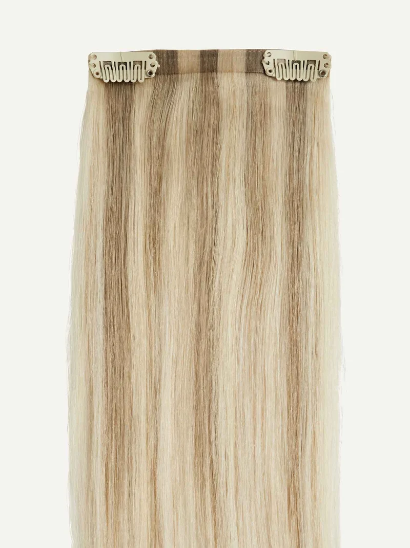 20" Beige Blonde Balayage Thinning Hair Fill-Ins (95g)
