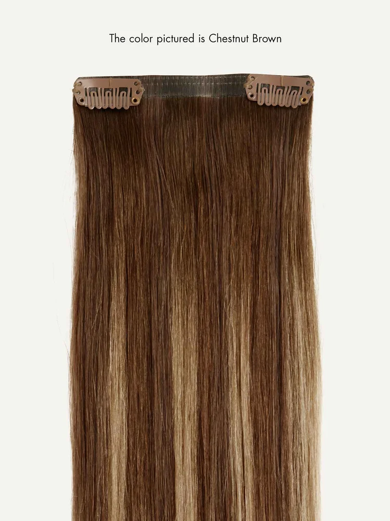 20" Dark Gray Thinning Hair Fill-Ins (95g)