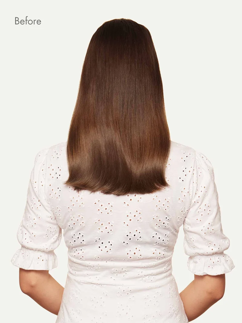 20" Classic Chocolate Brown Balayage Clip-Ins (160g)