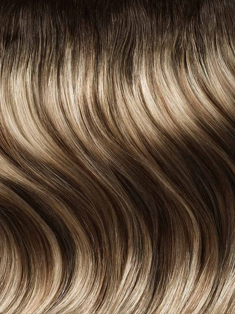 20" Dimensional Rooted Light Bronde Scalp Hair Fill-Ins (50g)