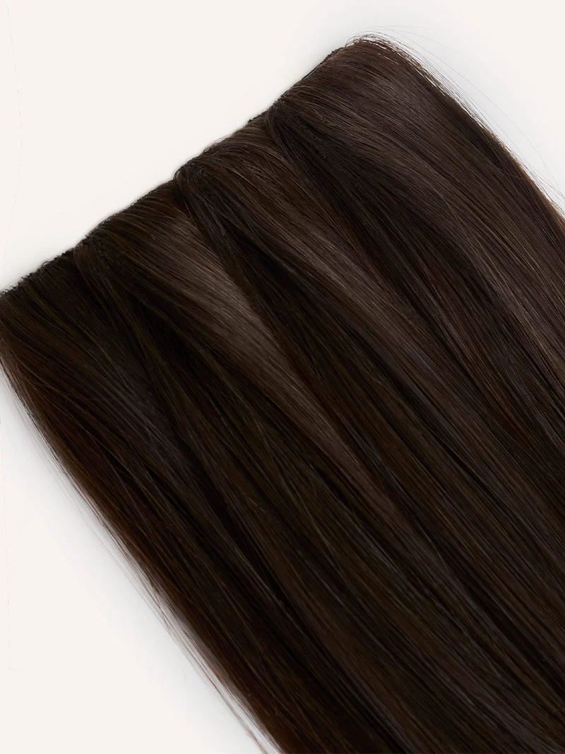 16" Dark Brown Scalp Hair Fill-Ins (40g)